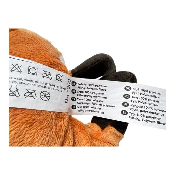 IKEA Vandrig Rav Orange 16 in Fox Stuffed Animal Plush Toy Sweden - Picture 6 of 13